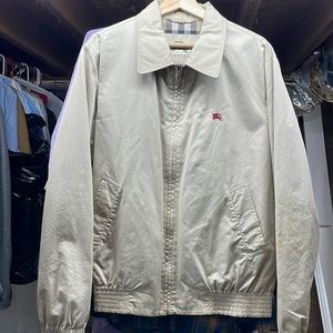Mens Large Burberry London Rain Jacket